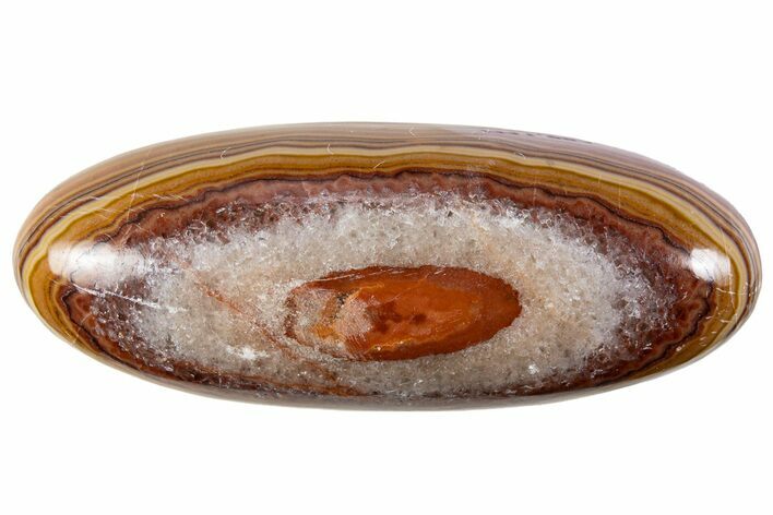 Polished Rolling Hills Dolomite Ellipsoid - Mexico #341983